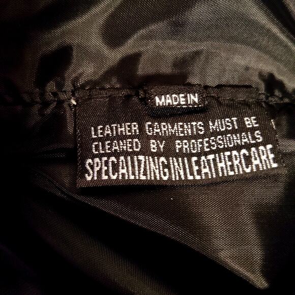 Vance Leather Vest Men 5XL Black Lined Motorcycle Racer Sleeveless Button Front - Picture 4 of 9